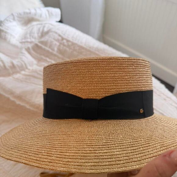 Gucci straw hat with grosgrain main image 5